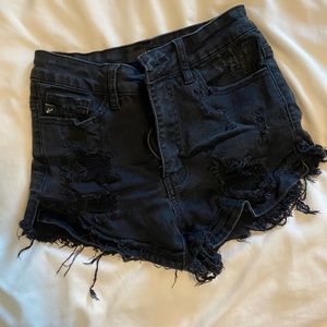 Kancan 3/25 high rise shorts